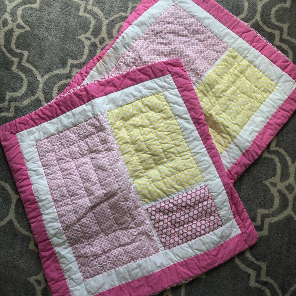 Pair of Pottery Barn Kids Euro Shams